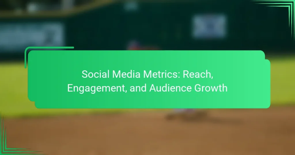 Social Media Metrics: Reach, Engagement, and Audience Growth