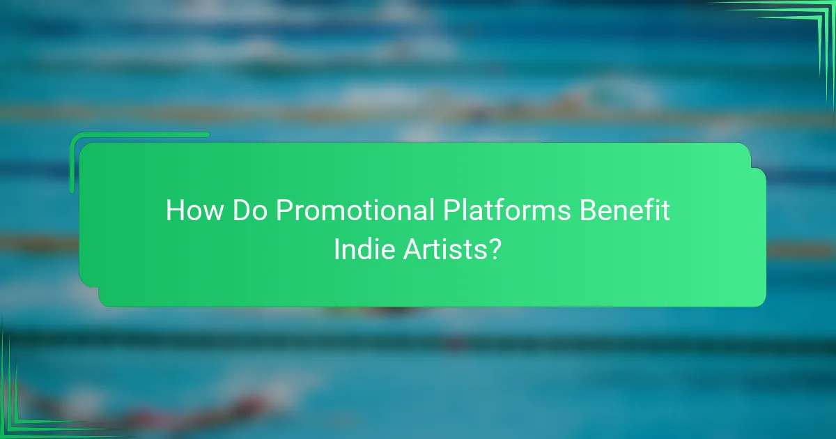 How Do Promotional Platforms Benefit Indie Artists?